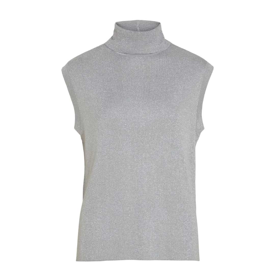 Dorit Metallic Knit Top