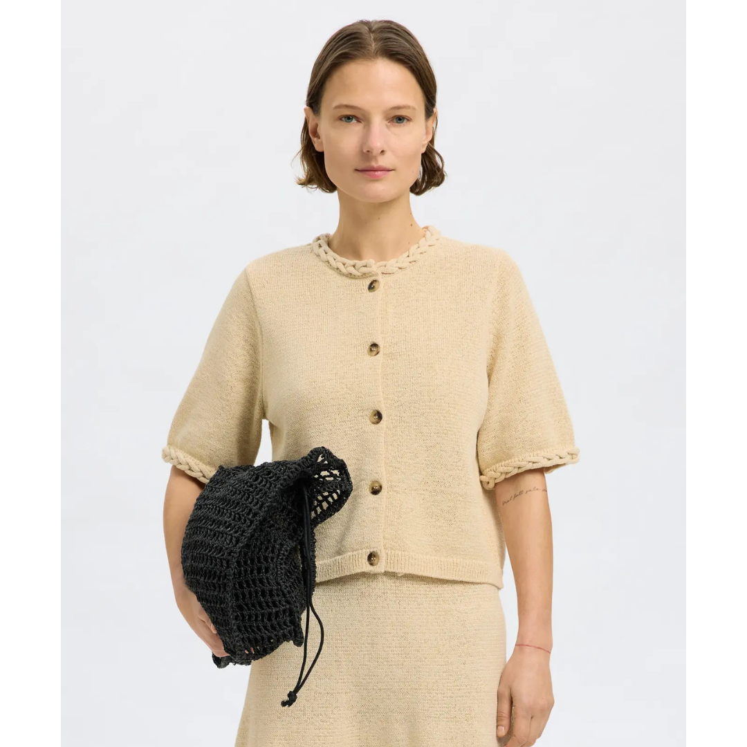 Alma Short Sleeve Cardigan