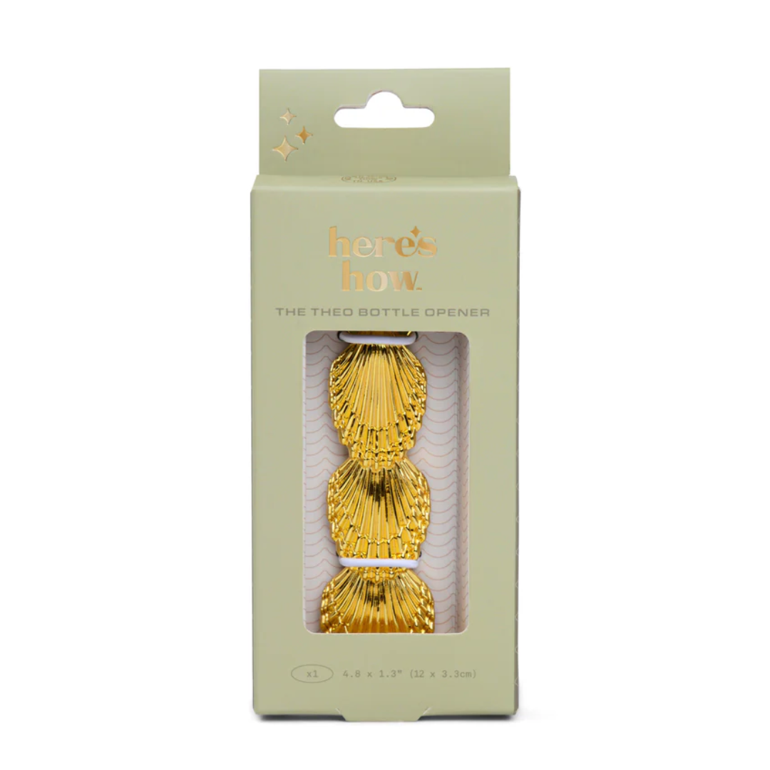 Gold Shell Bottle Opener