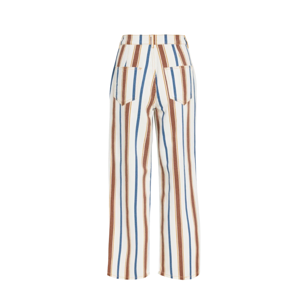 Emma 7/8 stripe jeans
