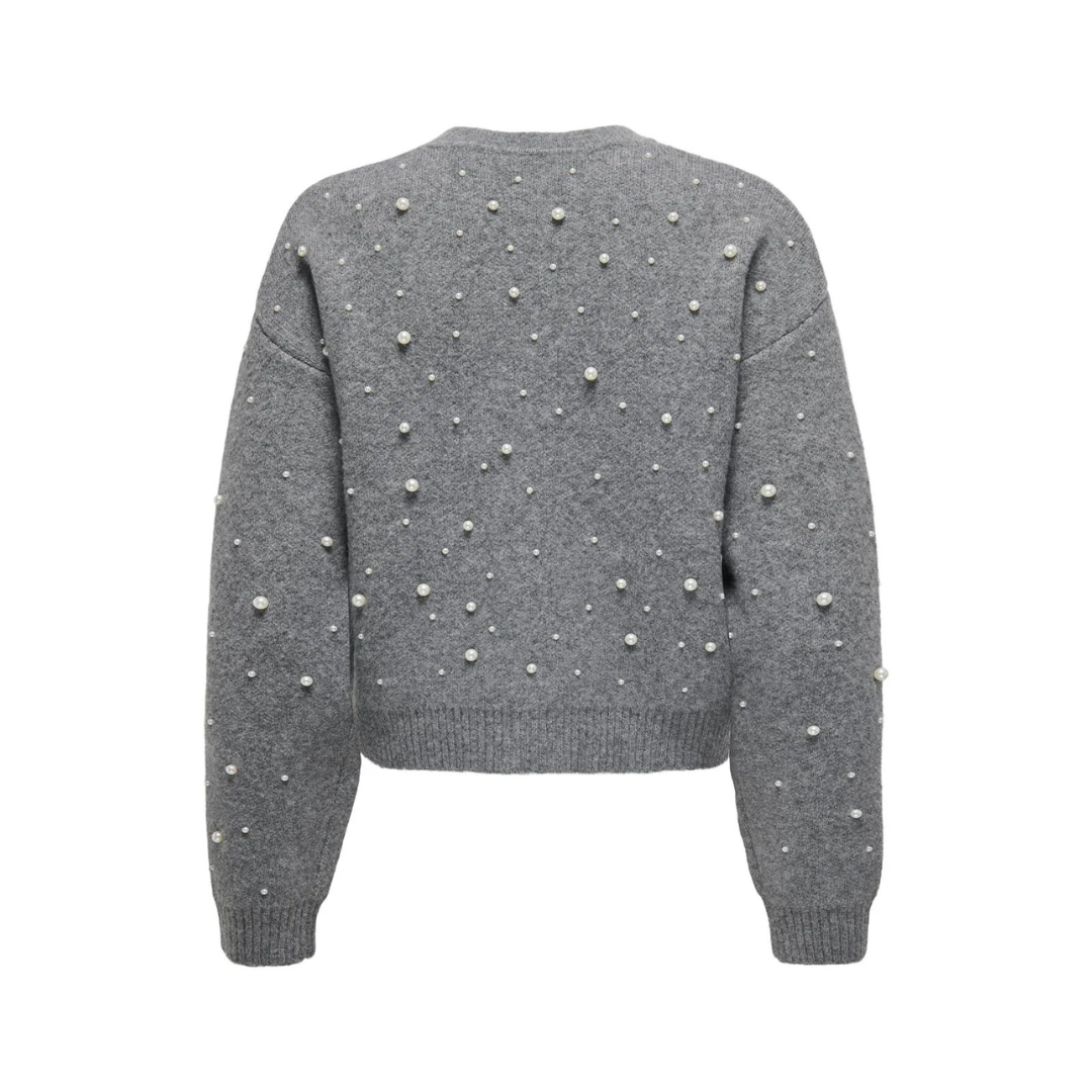 Frankie pearl Knitted Bomber