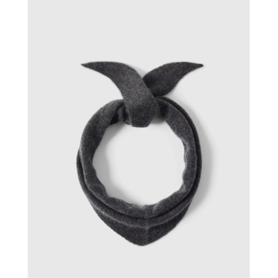 Charcoal Grey Cashmere Scarf