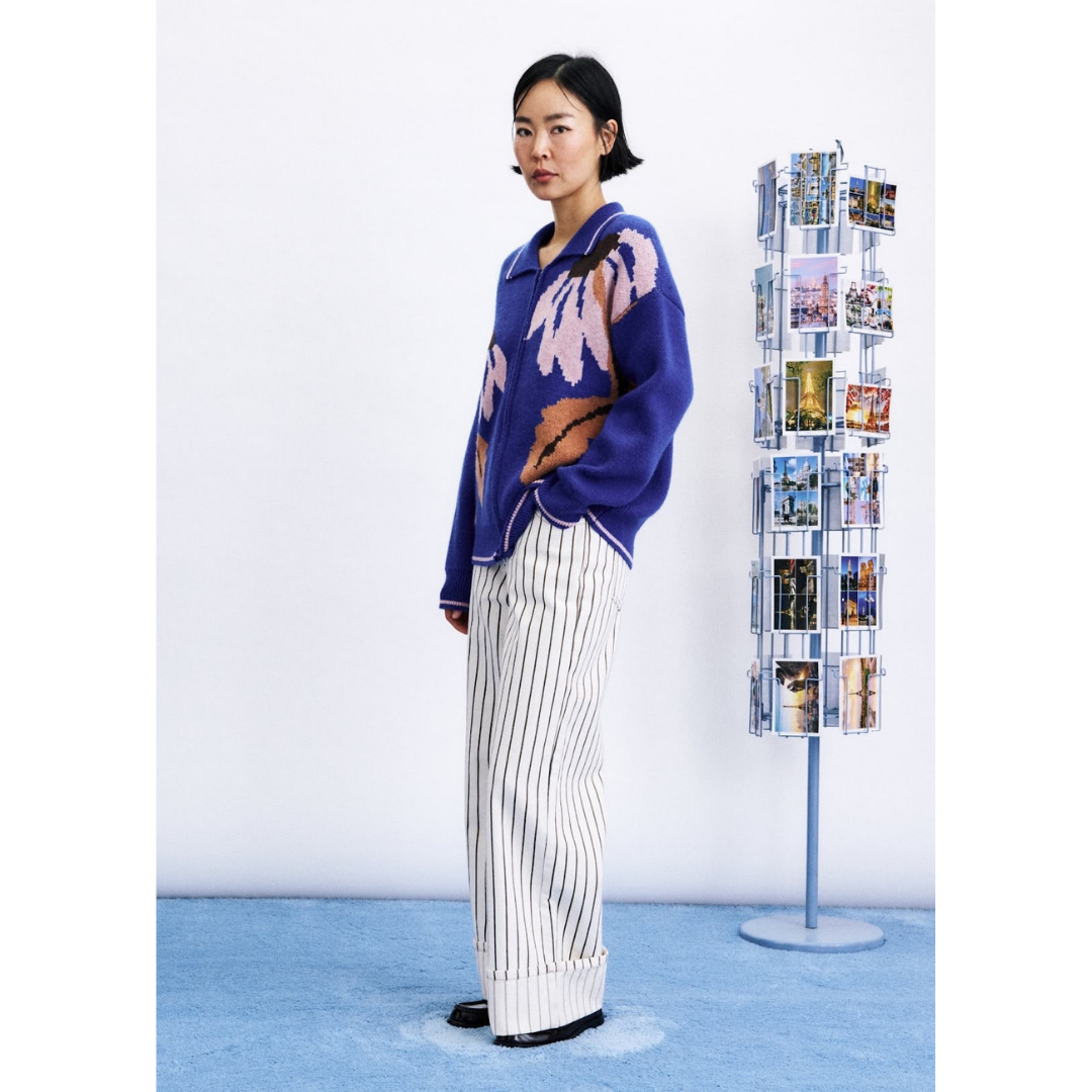 Wando Electric Blue Cardigan