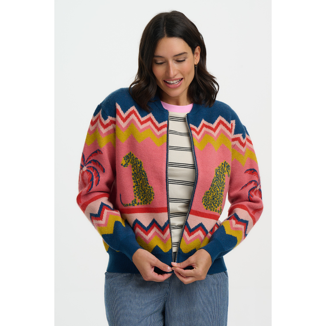 Solana Knitted Bomber