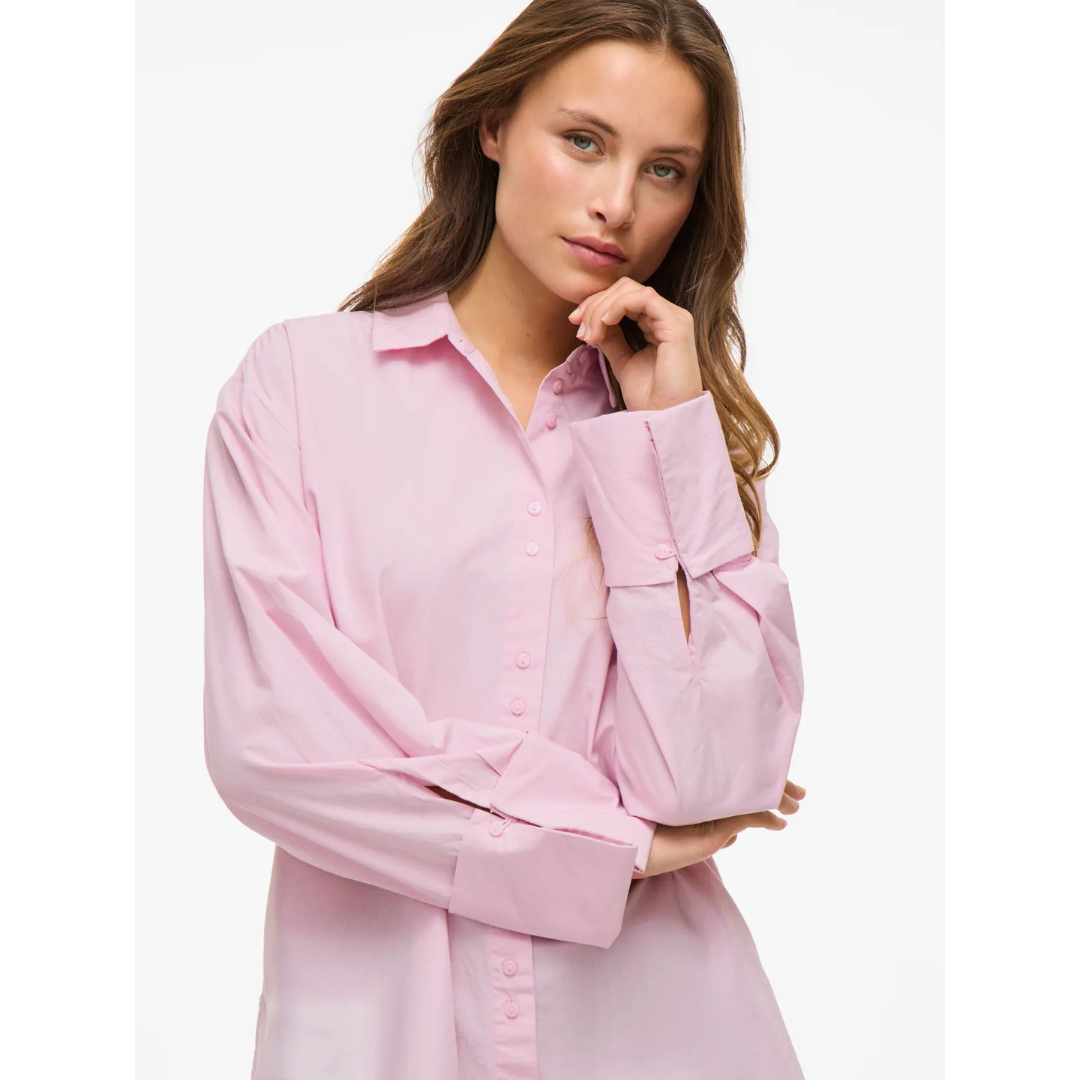 Marley Pink Cotton Shirt