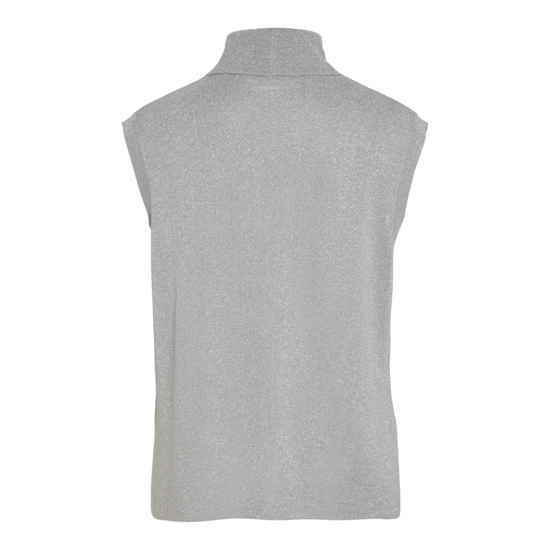 Dorit Metallic Knit Top