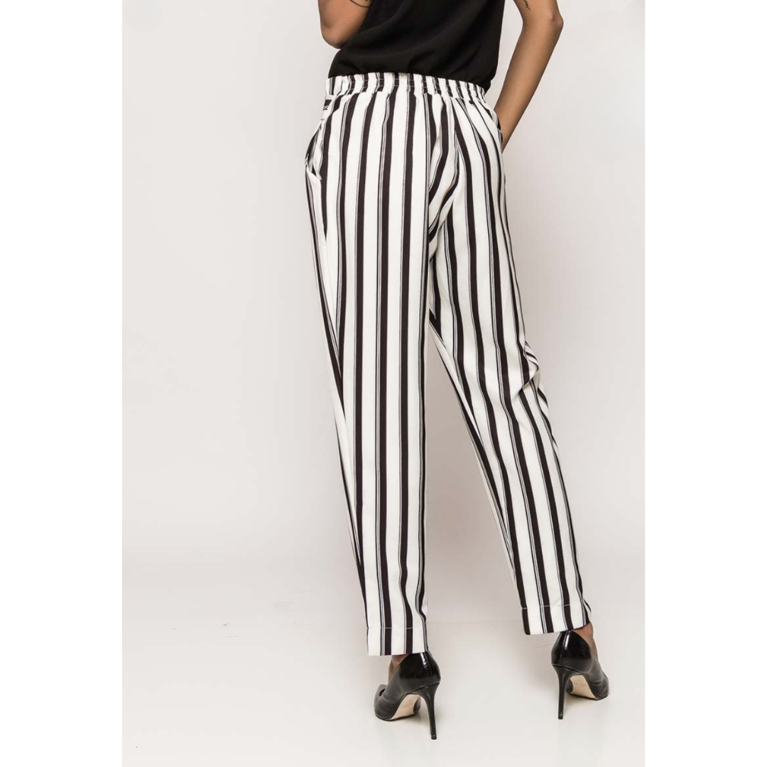 Lina stripe trousers