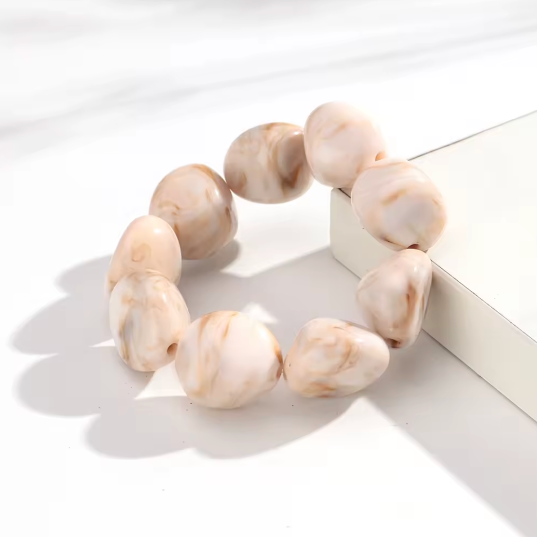 Pebble Resin Bracelet