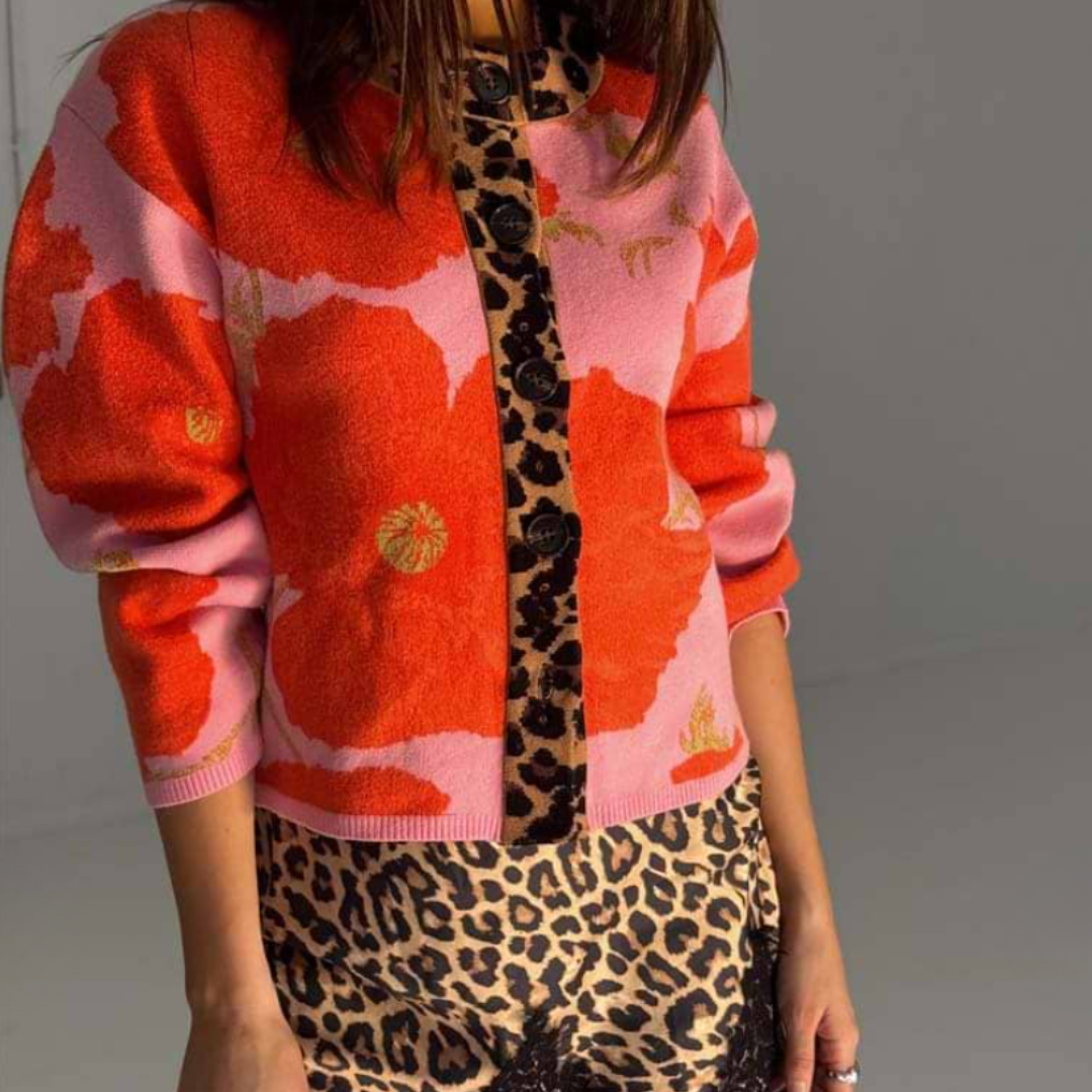 Pink Poppy Cardigan