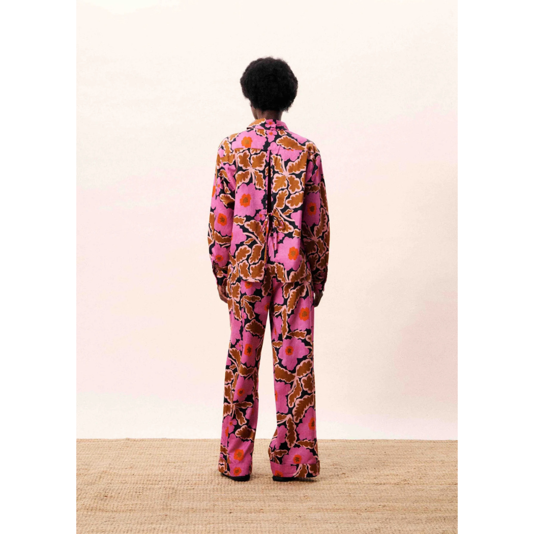 Lotus Printed Trousers