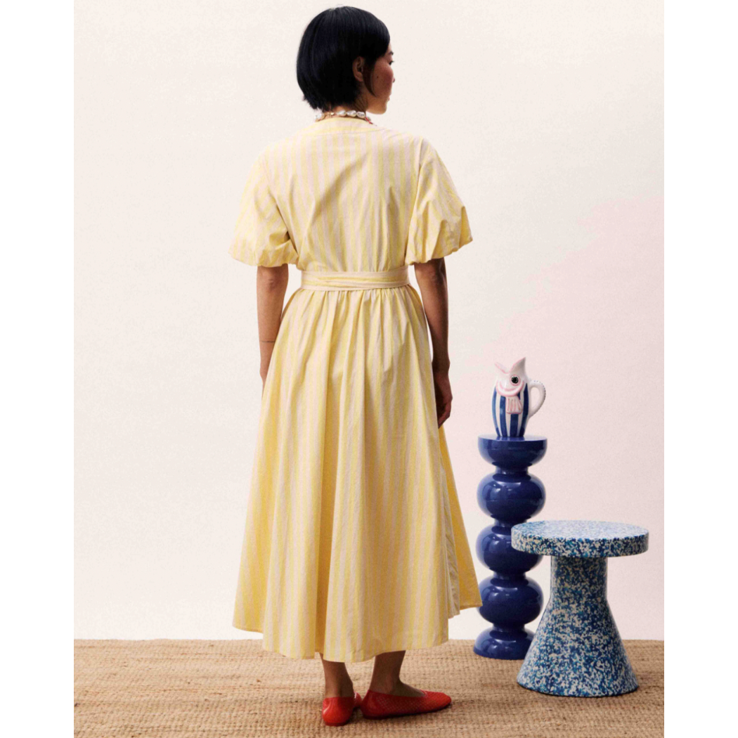 Marci Butter Midi Dress