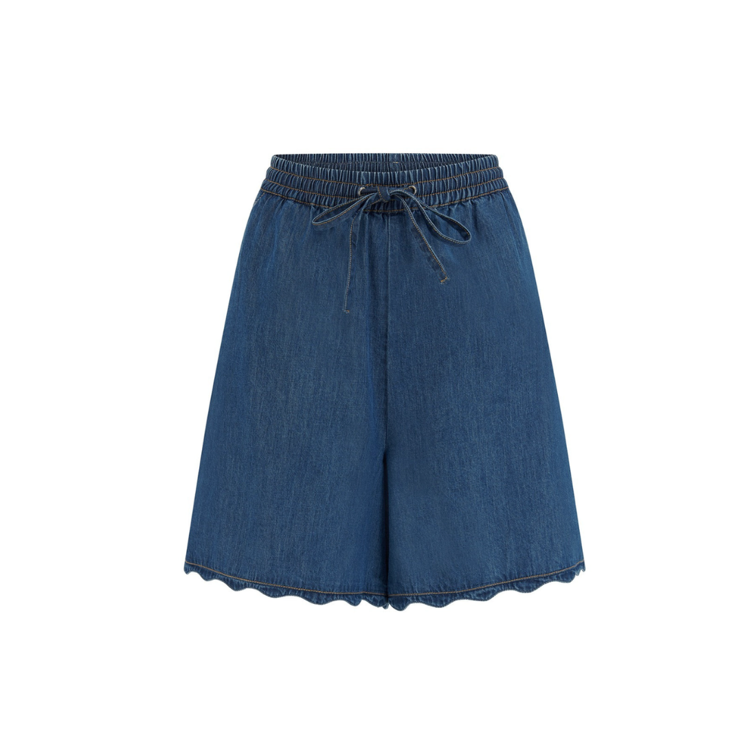 Shelly Scallop Shorts