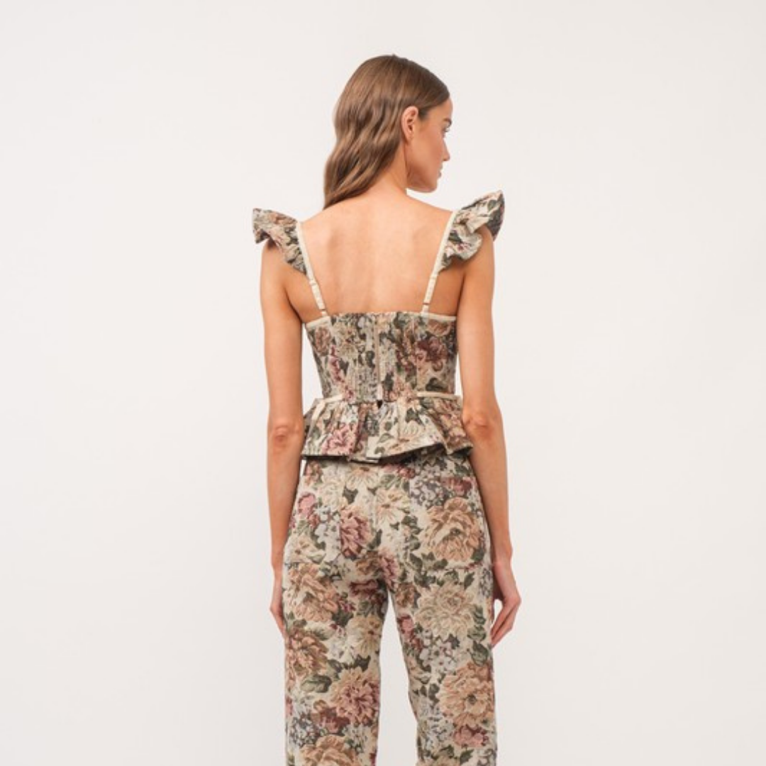 Callie Peplum Top