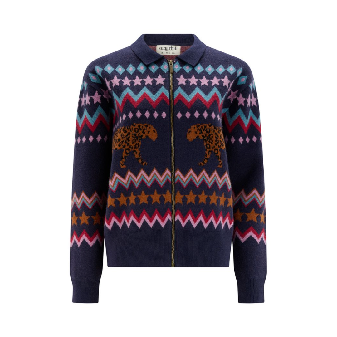 Katlin Knitted Bomber Jacket