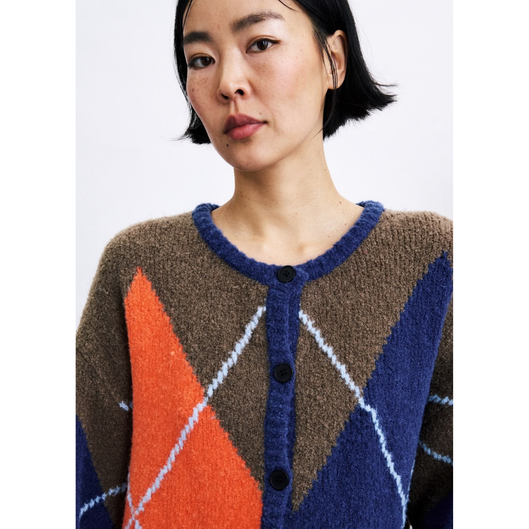 Ida Argyle Cardigan