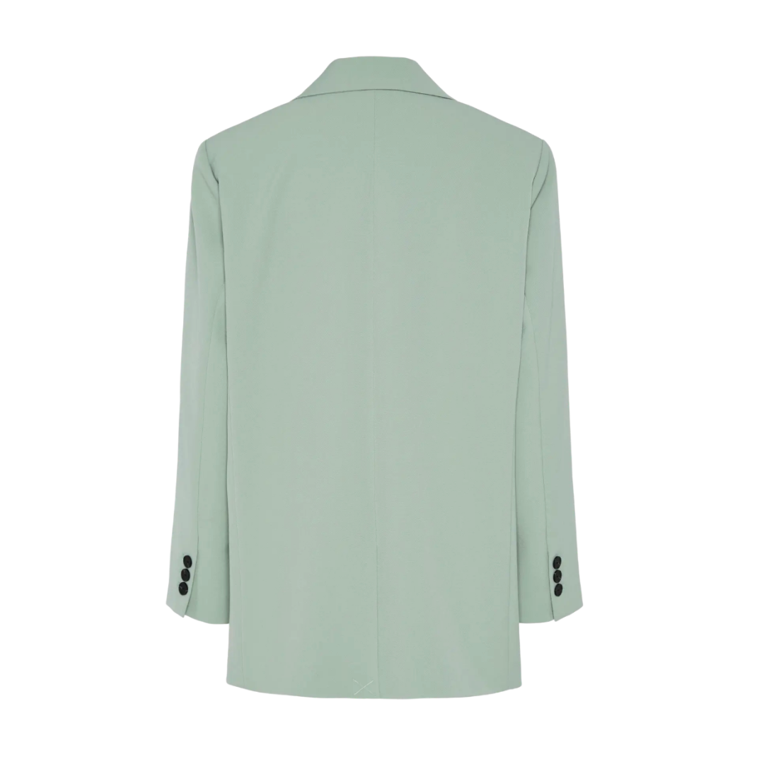 Mint Green Double Breasted Blazer