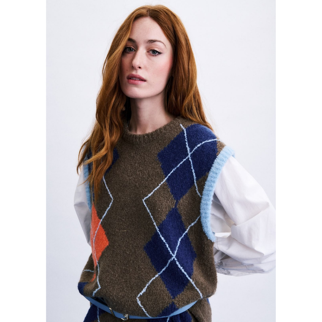 Ida Argyle Dress