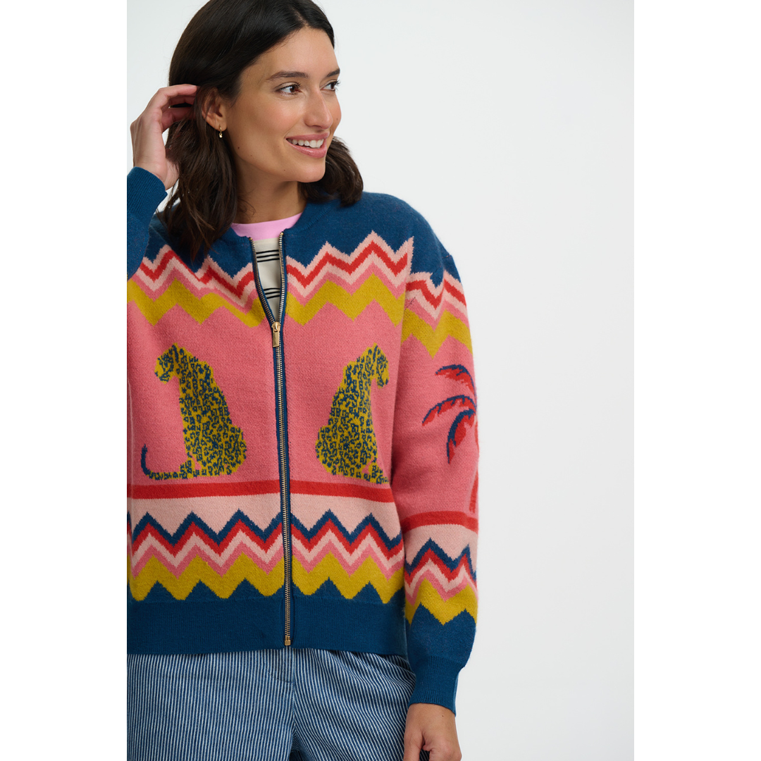 Solana Knitted Bomber