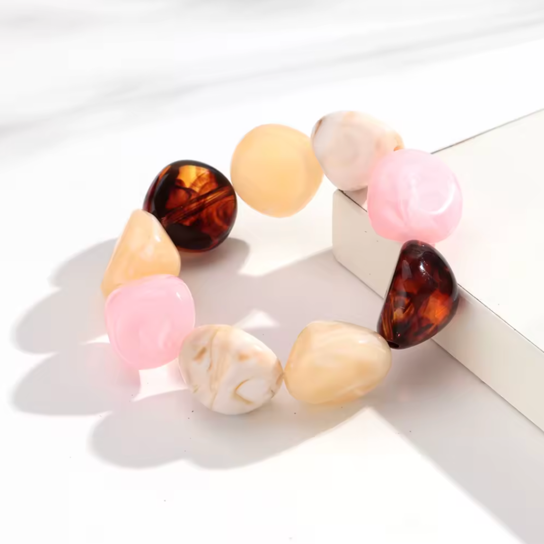 Pebble Resin Bracelet