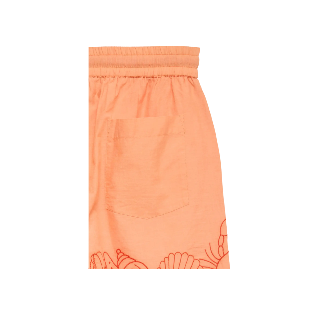 Lucia Embroidered Cotton Shorts