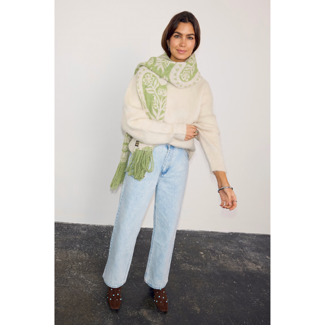 Olive Amara Knit Scarf