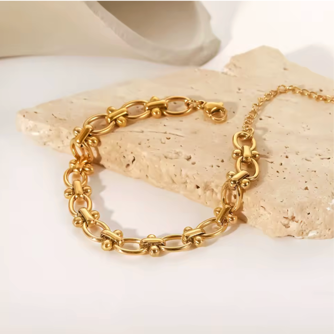 Gold Link Bracelet