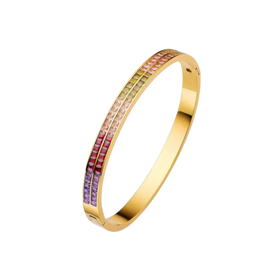 Coloured Stone Bangles