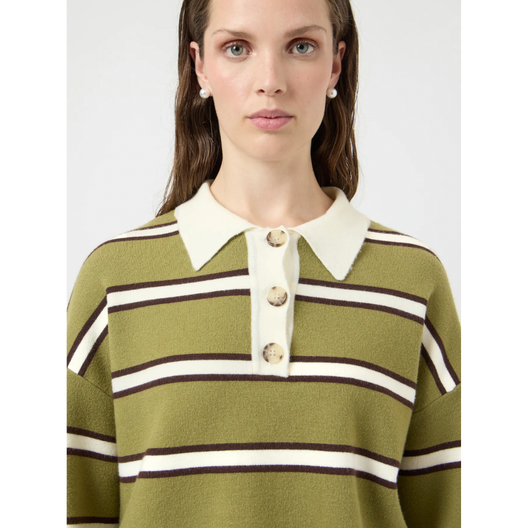 Isabell Knitted Rugby Top