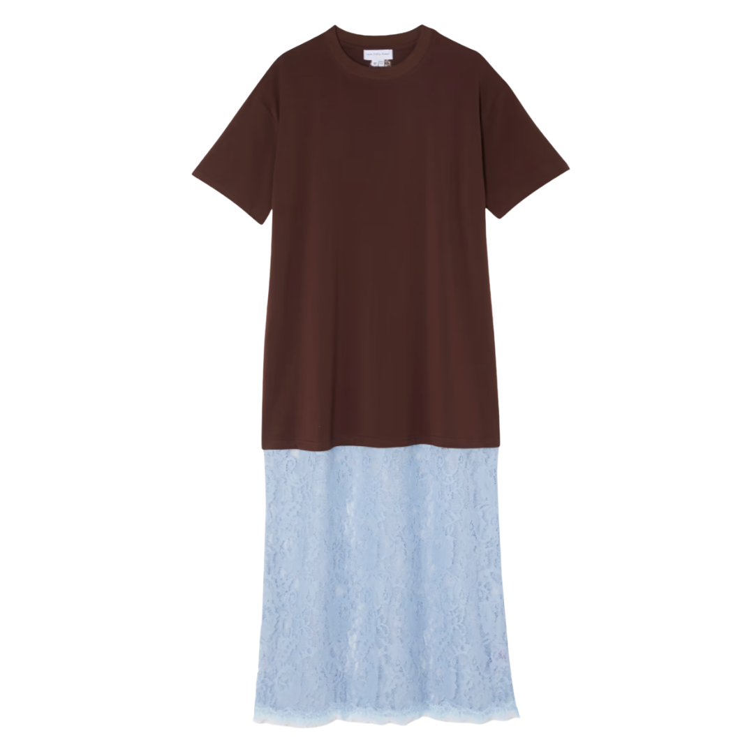 Chocolate Cara T-shirt Dress