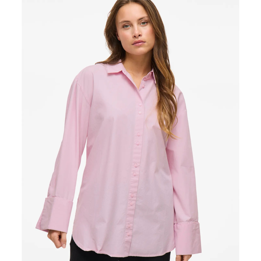 Marley Pink Cotton Shirt