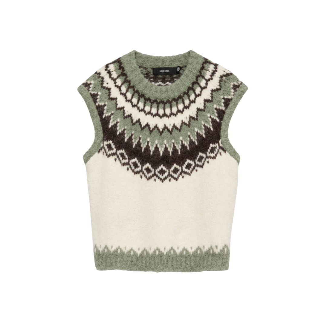 Aspen Sleeveless Knitted Vest