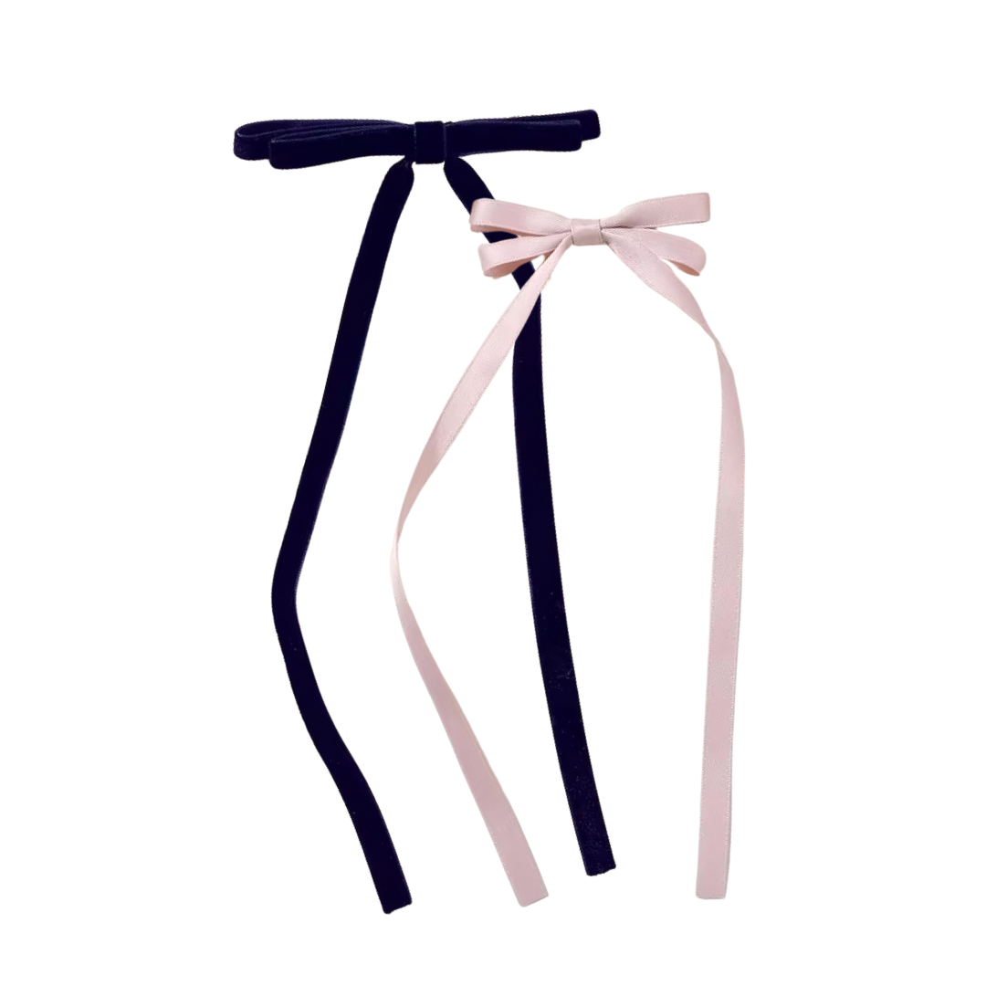 Bow Hair Clips - 2 pack