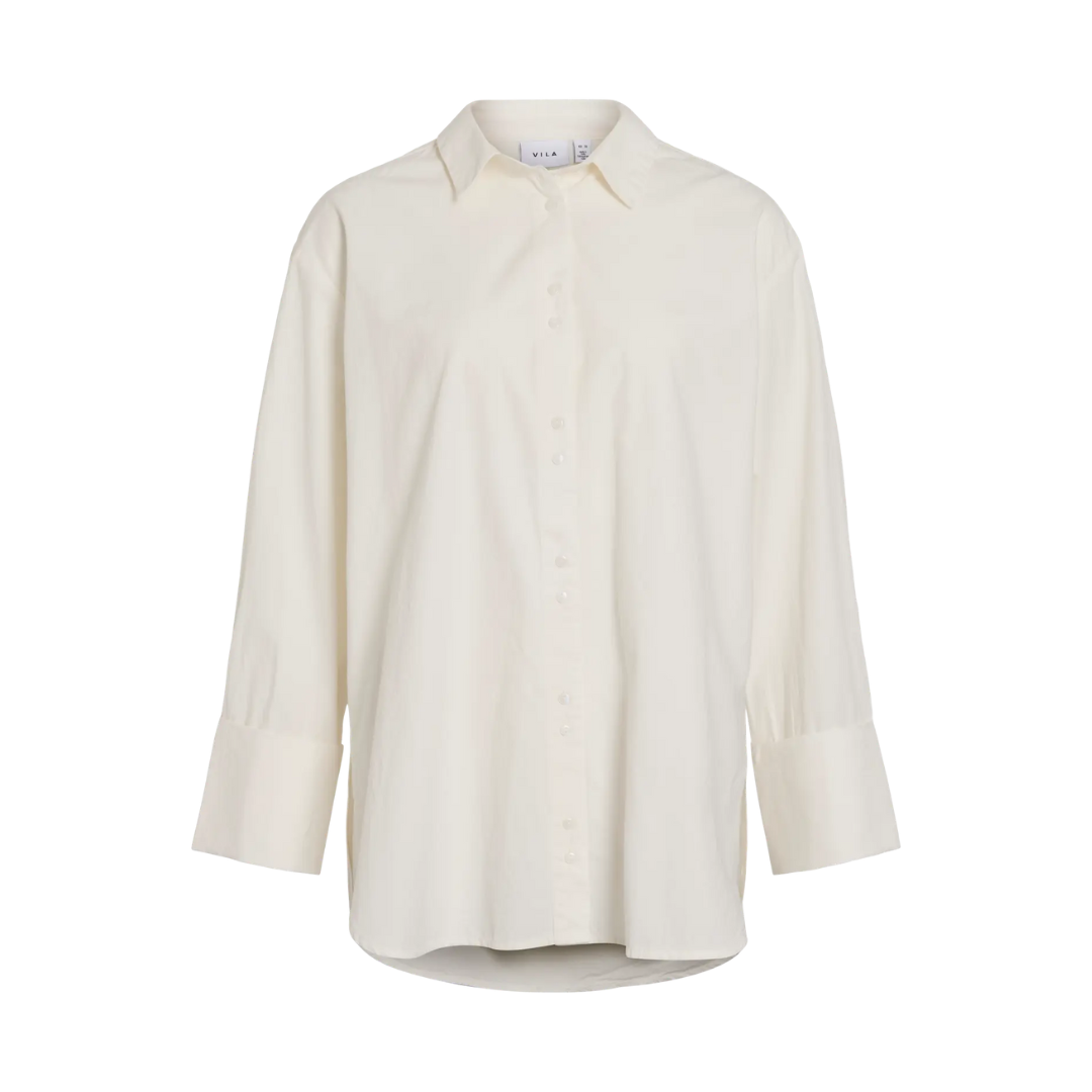 Marley White Cotton Shirt