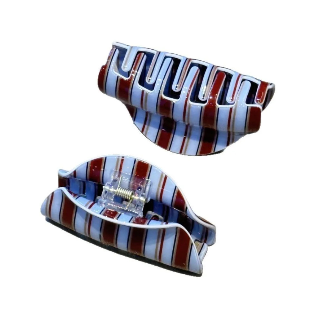 Stripe Hair Claw
