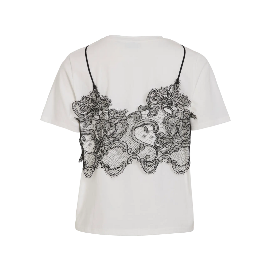Rada Lace detail T-shirt