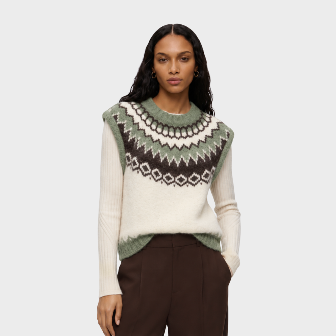 Aspen Sleeveless Knitted Vest