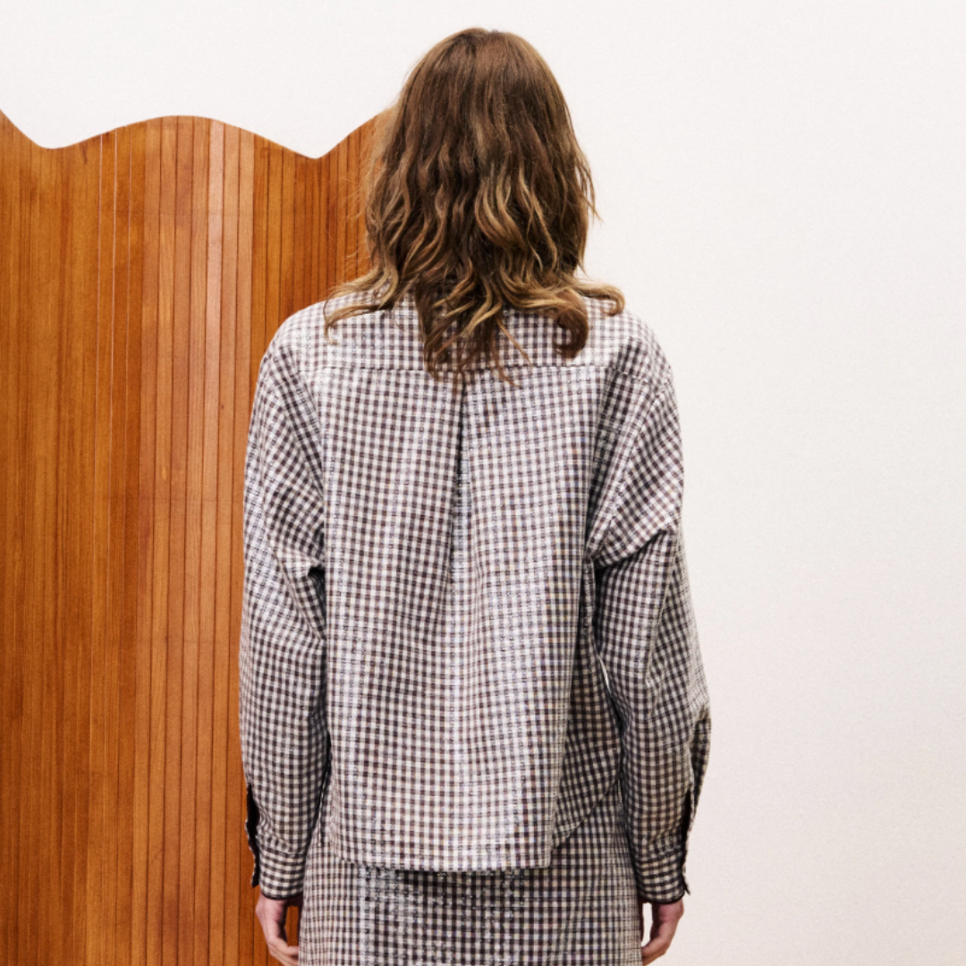 Baloo Chocolate Gingham Shirt