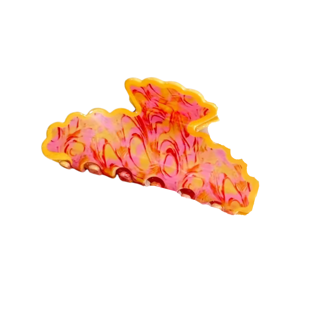 Scalloped Hair Claws