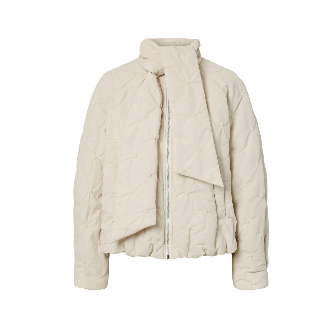 St Moritz Padded Coat With Scarf