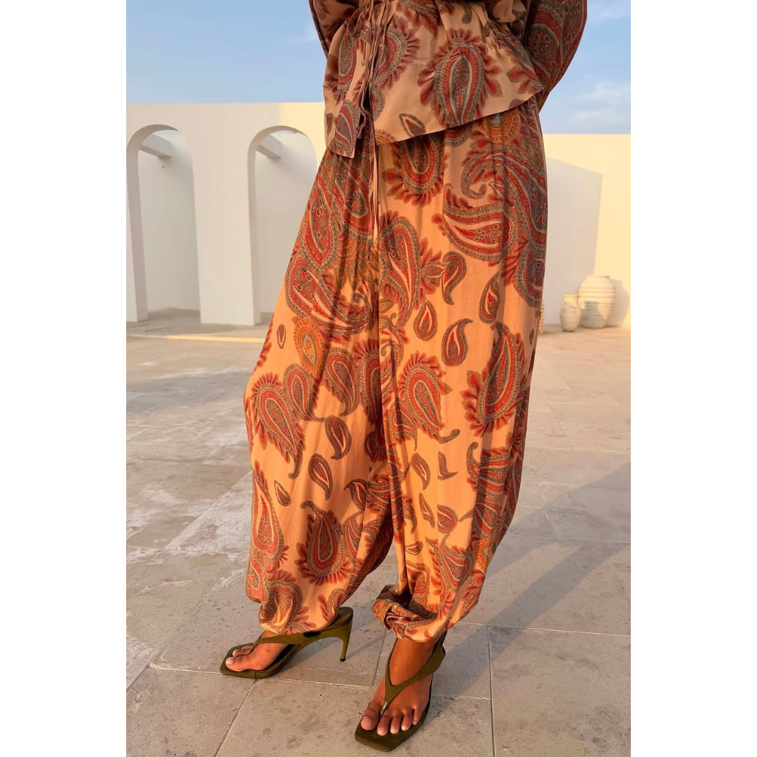 Paisley Balloon Trousers