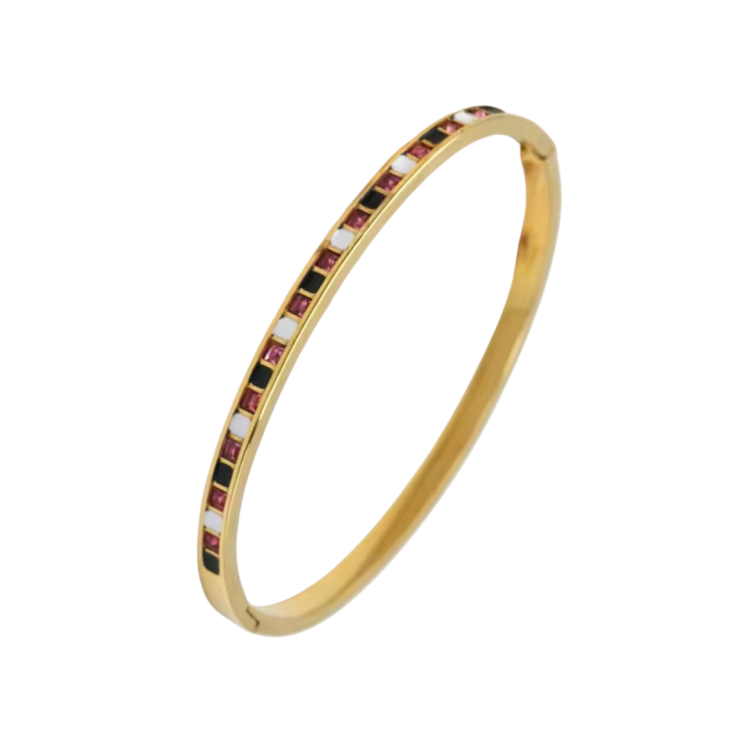 Coloured Stone Bangles