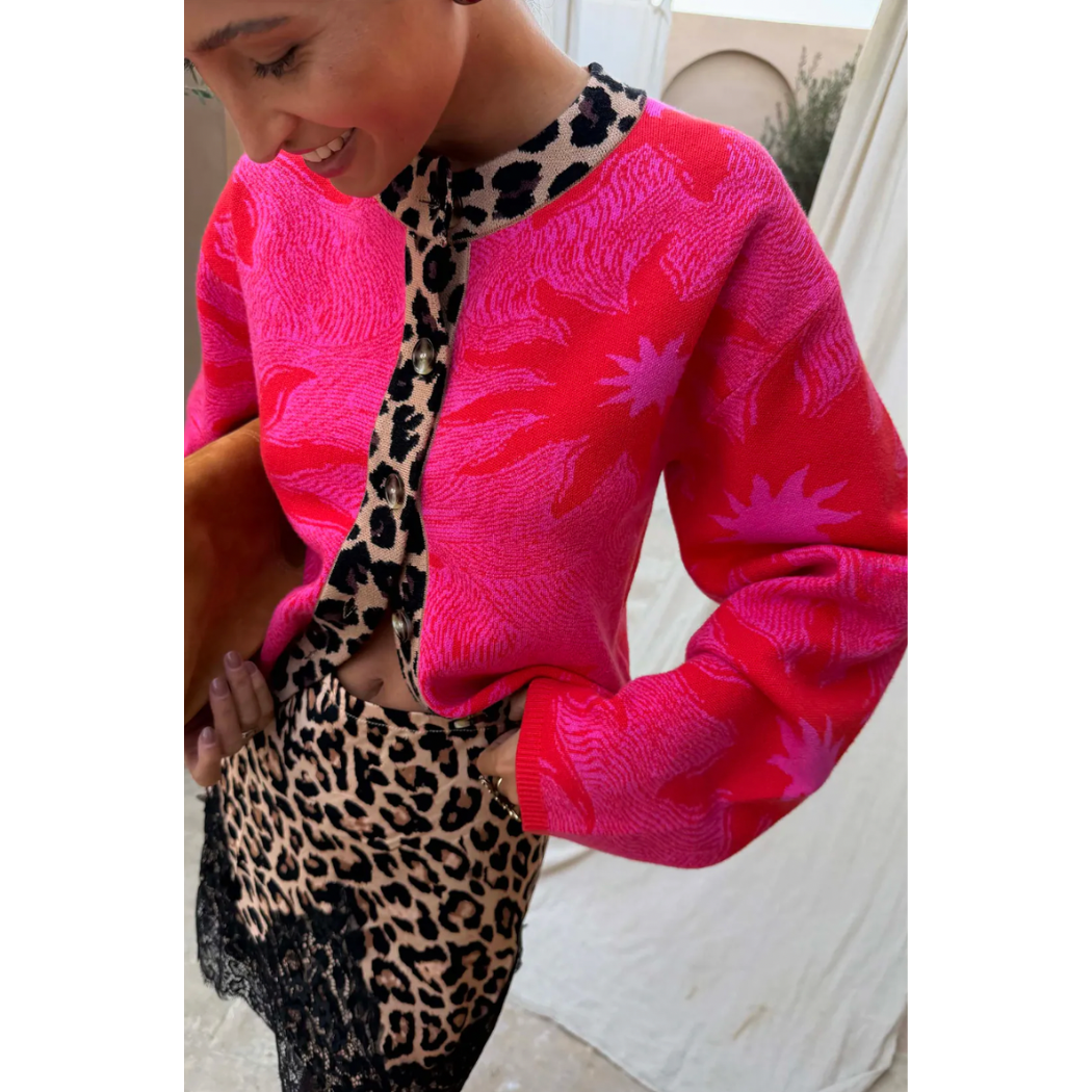 Pink Soleil Cardigan