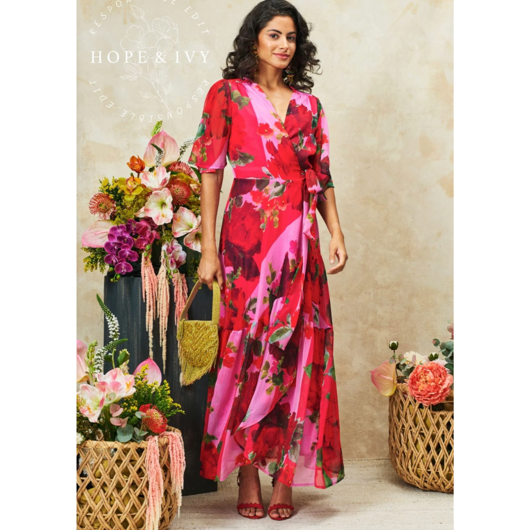 The Rosanna Wrap Dress