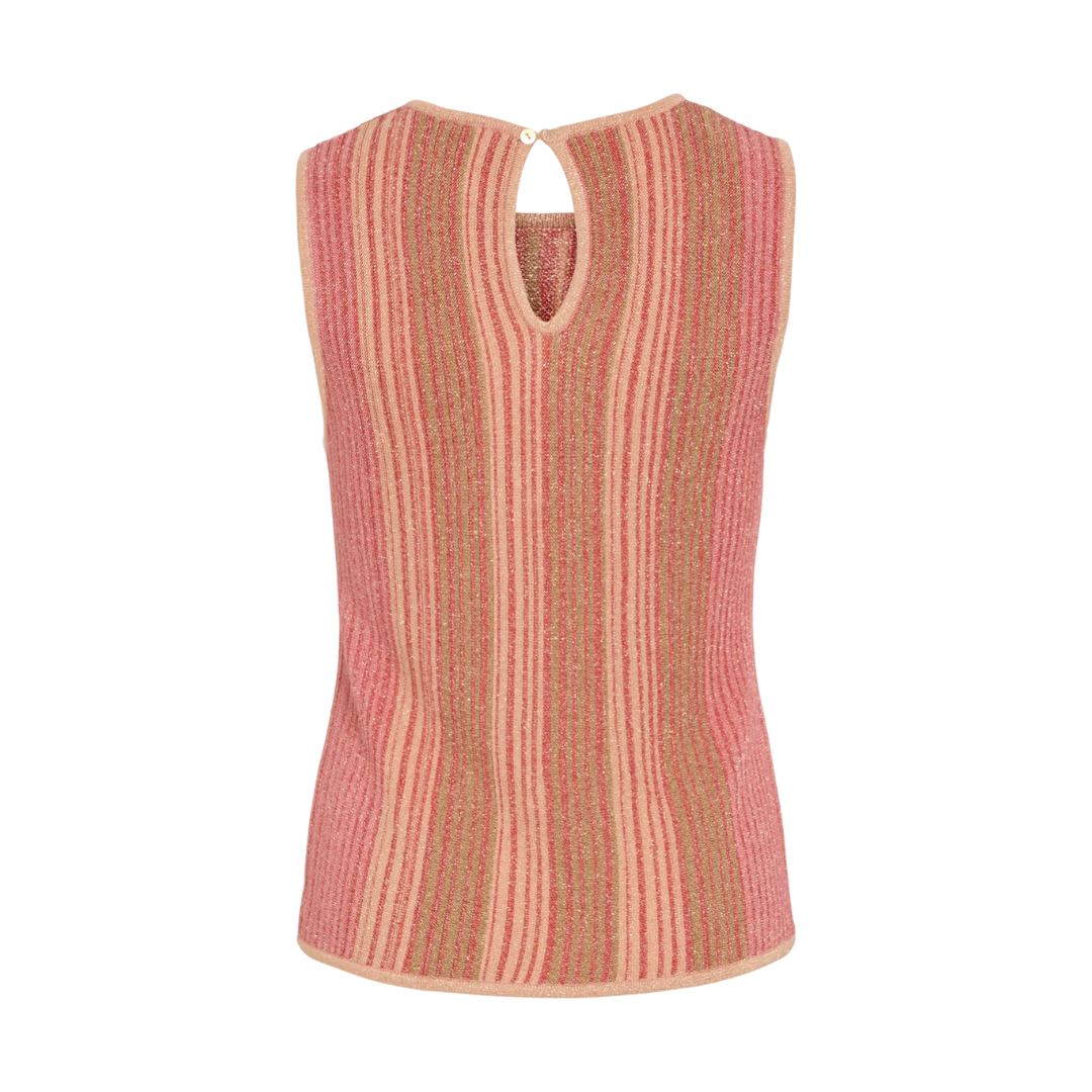 Elodie Crochet Knit Tank Top