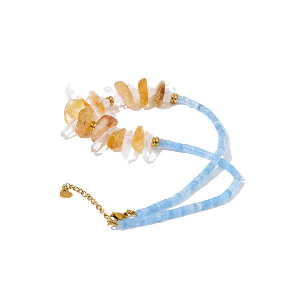 Marrakesh Natural Stone Necklace