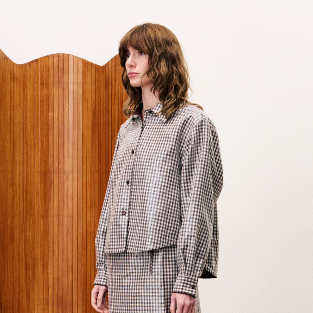 Baloo Chocolate Gingham Shirt