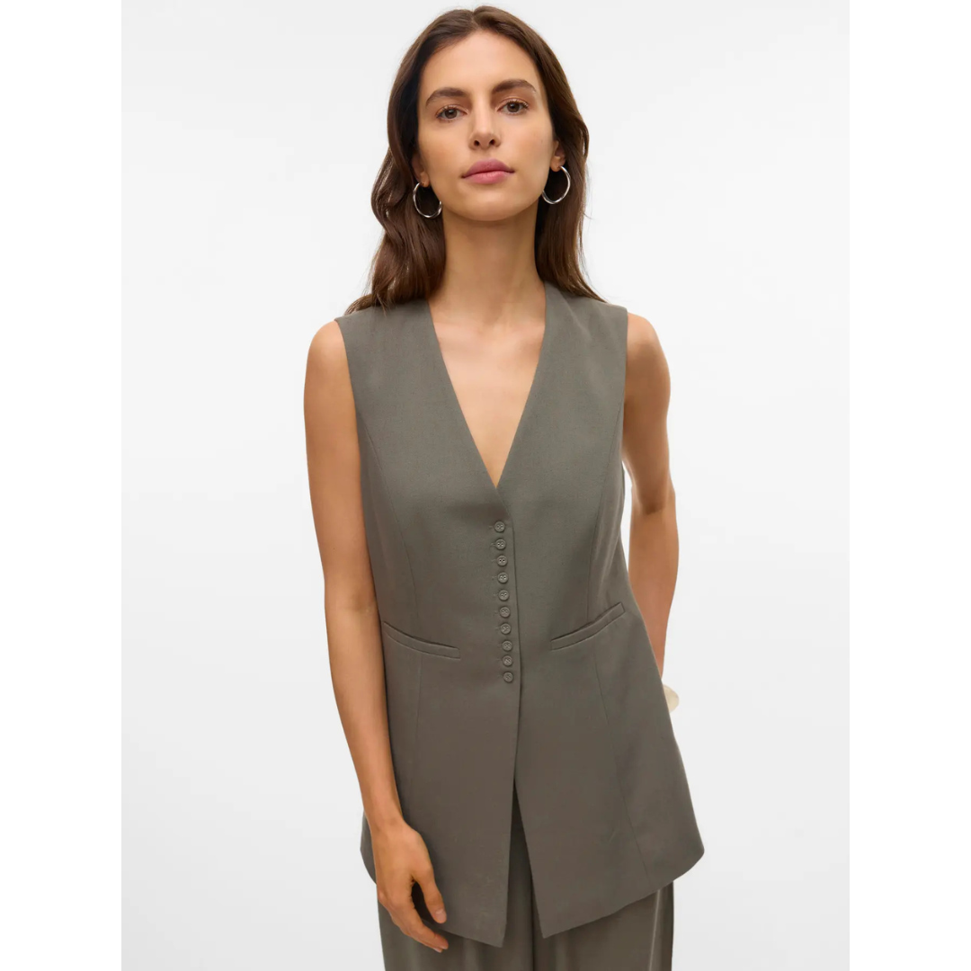 Sira Longline Waistcoat