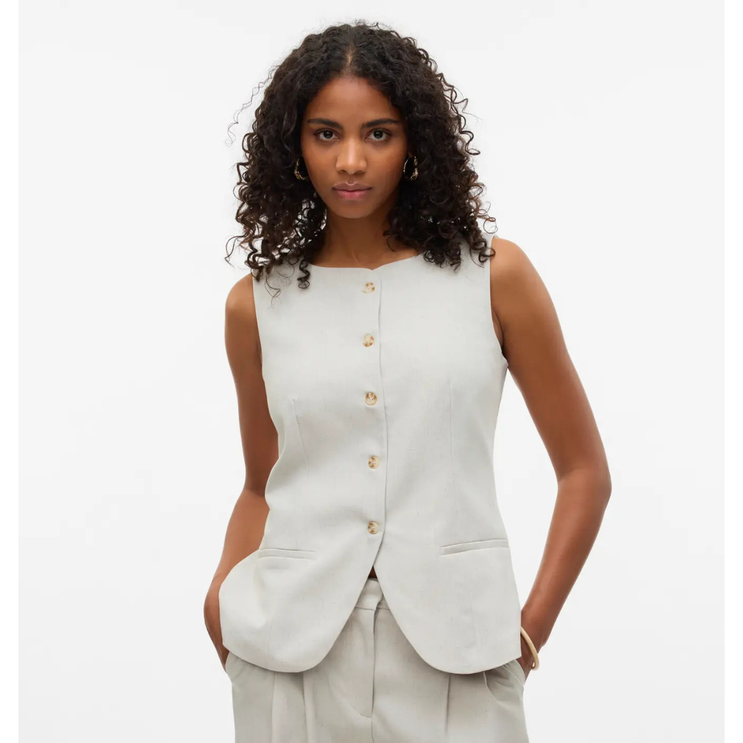 Mikela Long Waistcoat