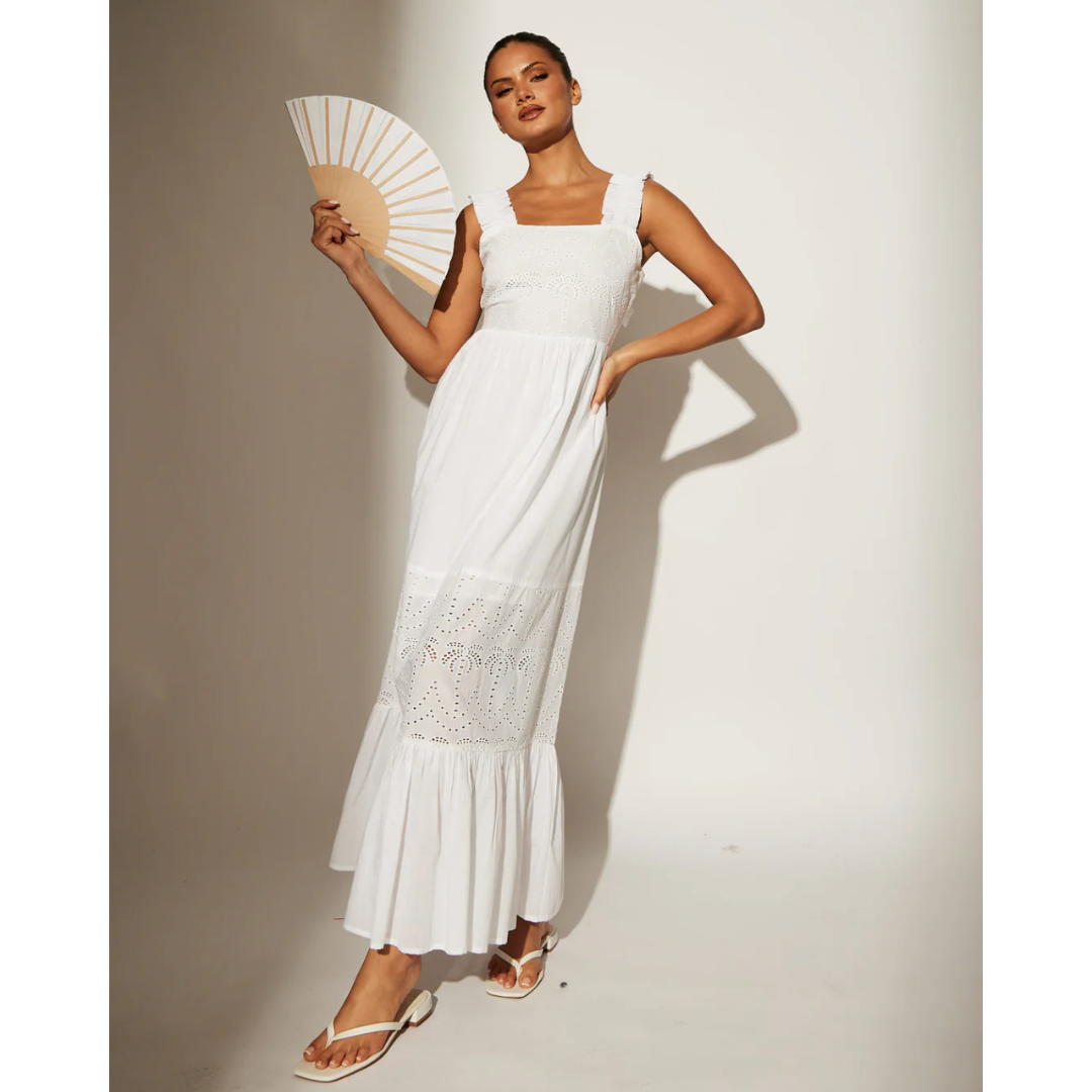 Penny Palm Maxi Dress