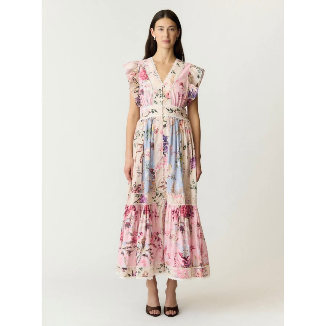 Messa Floral Midi Dress